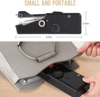 PREMIUM Portable Mini Electric Sewing Machine - Cordless Handheld for Quick Fabric Repairs & DIY Crafts, Ideal for Beginners