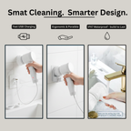 ScrubWhirl™ – 5-in-1 Spin Brush | For Tiles, Corners & More | Daily Cleaning